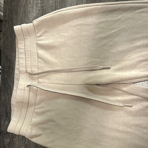 Women's Cream Jogger Pants